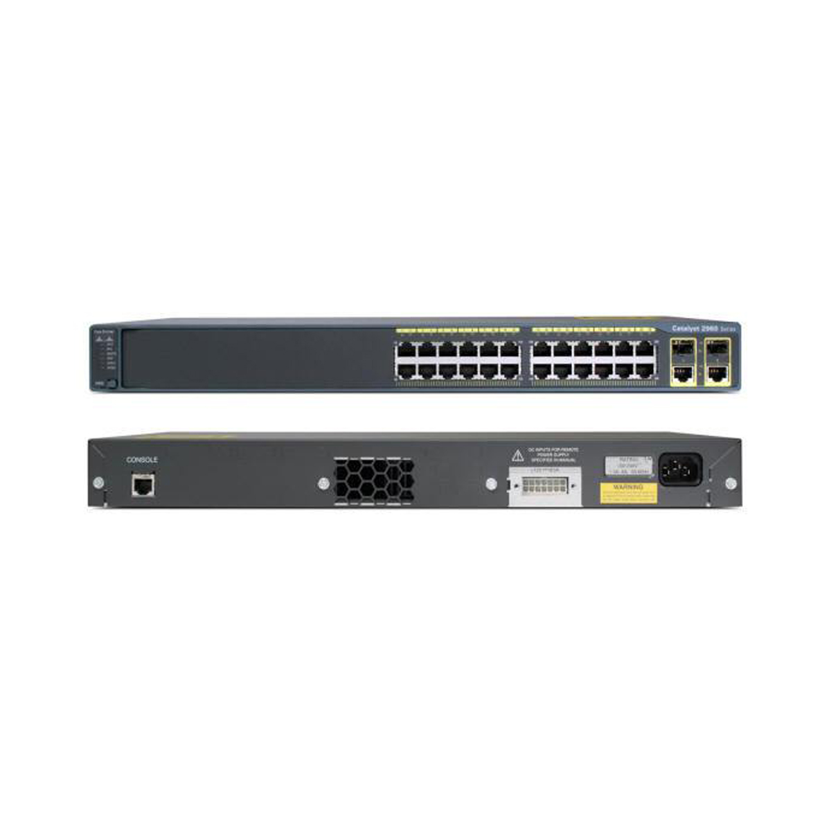 سوئیچ شبکه 26 پورت سیسکو مدل WS-C2960+24TC-L-2